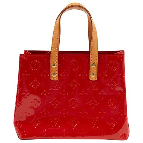 louis vuitton red tote